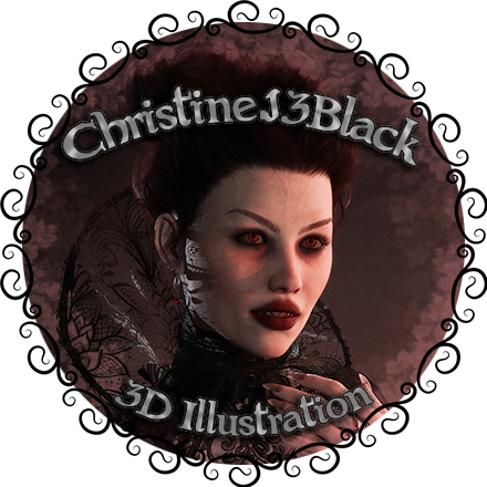 Christine13Black Award of Excellence DeviantArt 2024 - DAZ Studio Universal Product Installer 5-star review, famous 3D artist, professional beta tester, must-have plugin recommendation